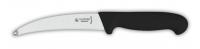 Нож для потрошения 3426  со стальным наконечником, 16 см,  черная рукоятка