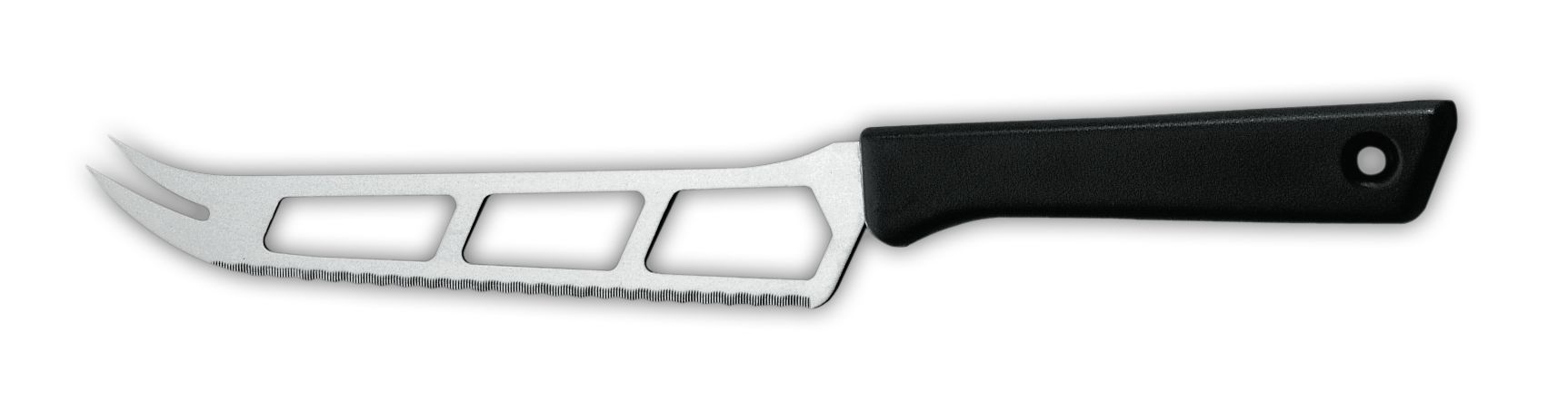Нож для сыра 9655, 15 см,  черная рукоятка