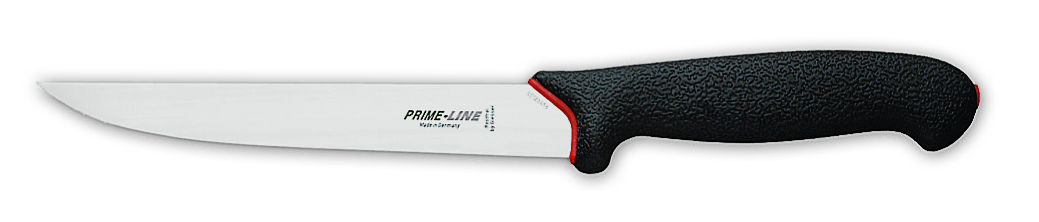 Нож PrimeLine 12300, 21 см,  черная рукоятка
