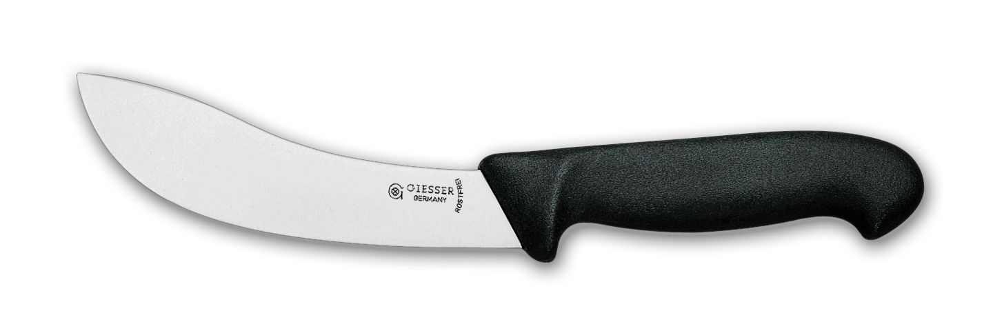 Нож разделочный 2405, 18 см,  черная рукоятка