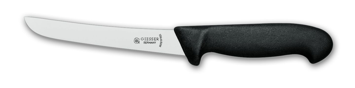 Нож обвалочный 2605, 15 см,  черная рукоятка