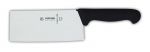 Нож поварской в китайском стиле 19 см  с черной рукояткой