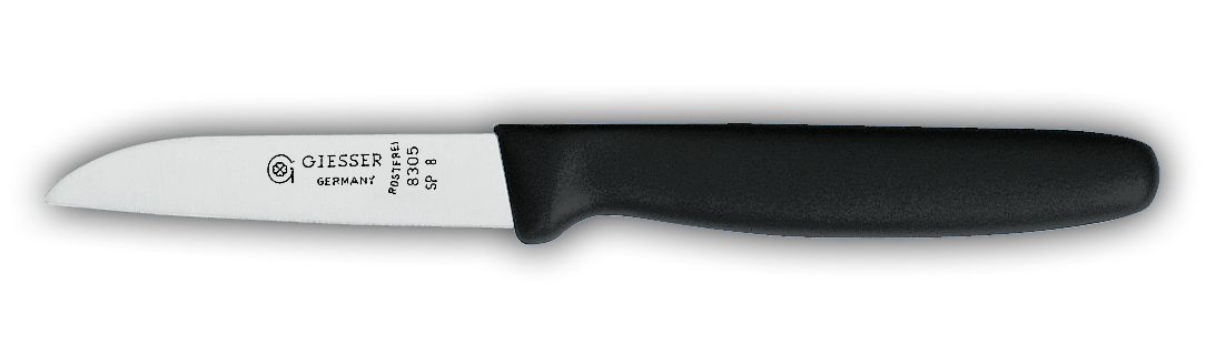 Нож универсальный 8305sp 8 см,, 8 см,  черная рукоятка