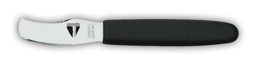 Нож для чистки цитрусовых 8254,  черная рукоятка
