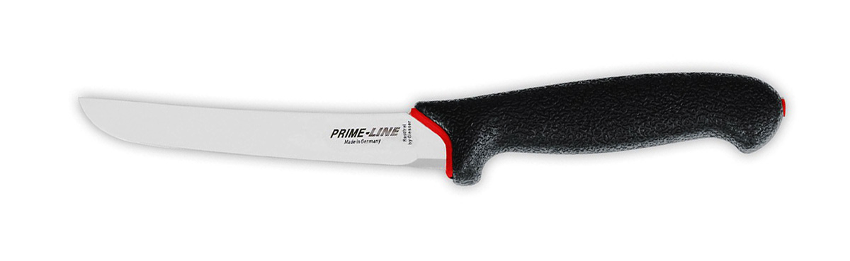 Нож PrimeLine 12260  жесткий, 15 см,  черная рукоятка