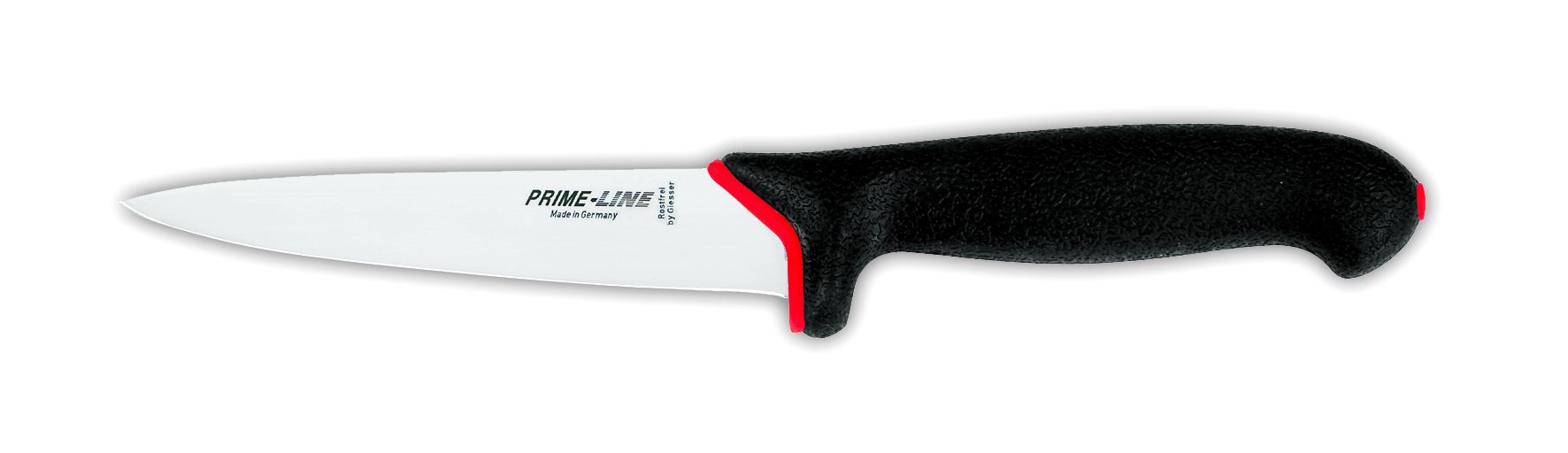 Нож PrimeLine 12308, 15 см,  черная рукоятка