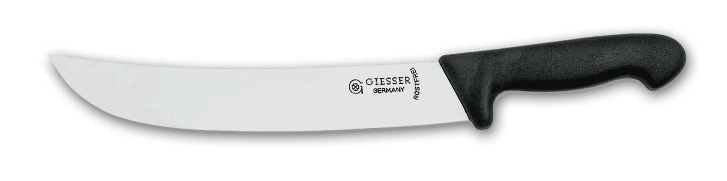 Нож мясника 2015, 27 см,  красная рукоятка