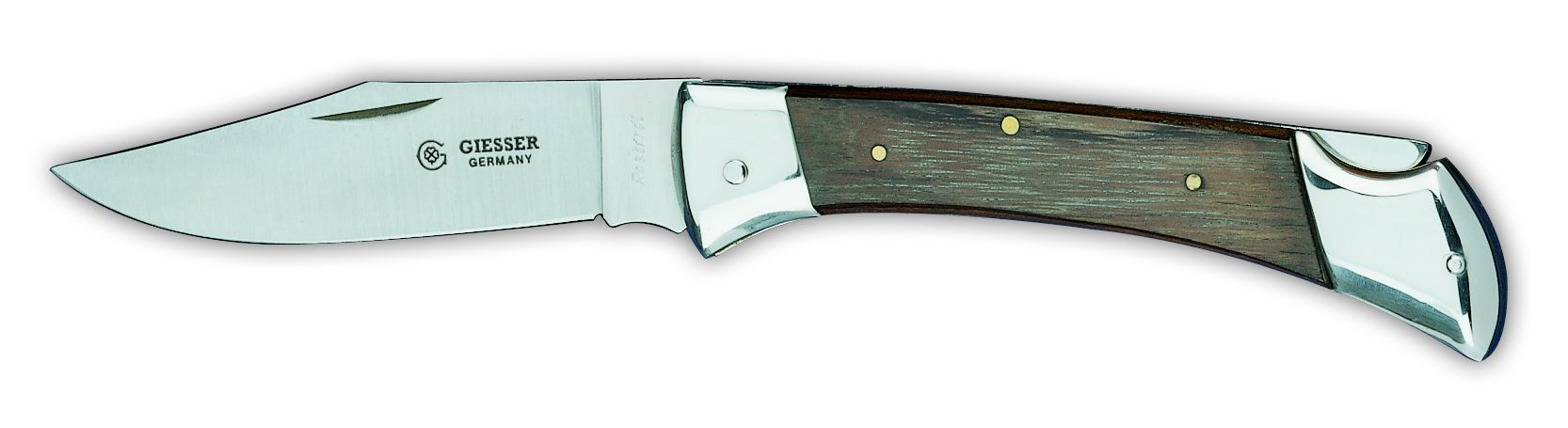 Нож мясника складной 7990, 4 см,  черная рукоятка