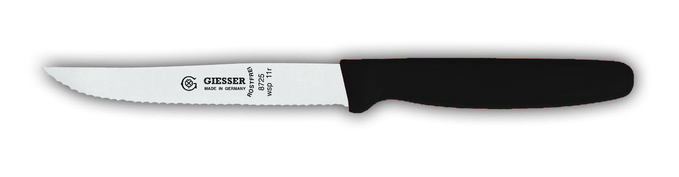 Нож для стейков с волнистой заточкой и рукояткой 